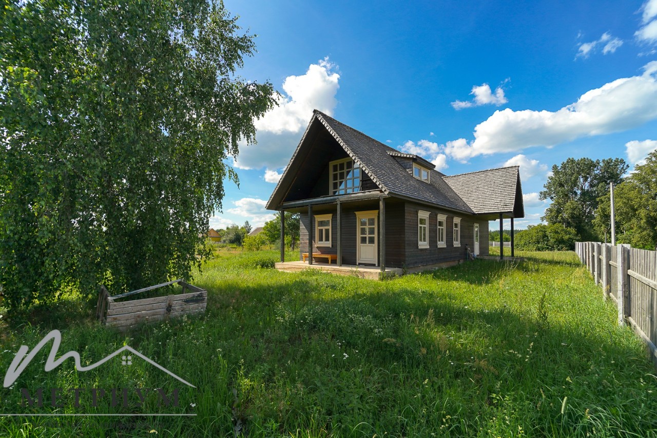 Дом из натуральных материалов в аг. Песочное Минская обл. д. Песочное